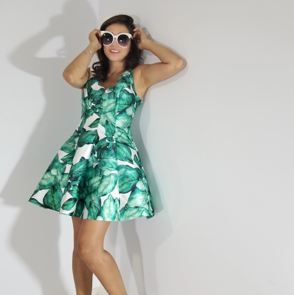 Art & Co. Green Elegant Dress
